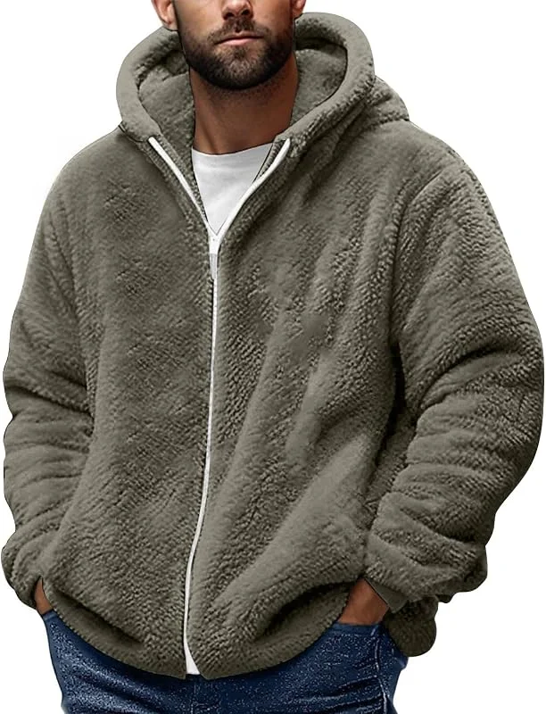 TOFOTL Giubbotto Uomo Leggero Elegante Casual Jackets for Men Field Trekking Ciclismo — Abbigliamento riscaldato
