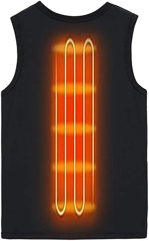 2024 Offerte Lampo del Giorno Gilet Riscaldato Uomo Donna, Giubbotto Riscaldato Stampato Moda Gilet Riscaldato Uomo 5, 9, 3, 11, 17 Zone Di Riscaldamento Giacca Riscaldata Uomo per Campeggio Pesca Caccia — Abbigliamento riscaldato