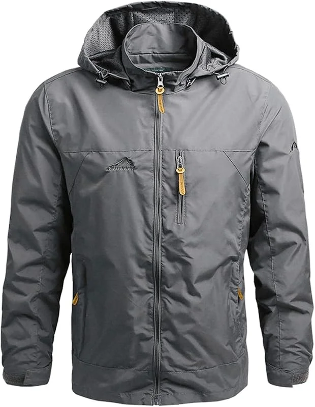 TOFOTL Giacca Uomo Casual Elegante Zip Casual Giubbotti Uomo Trekking Ciclismo Field — Abbigliamento riscaldato
