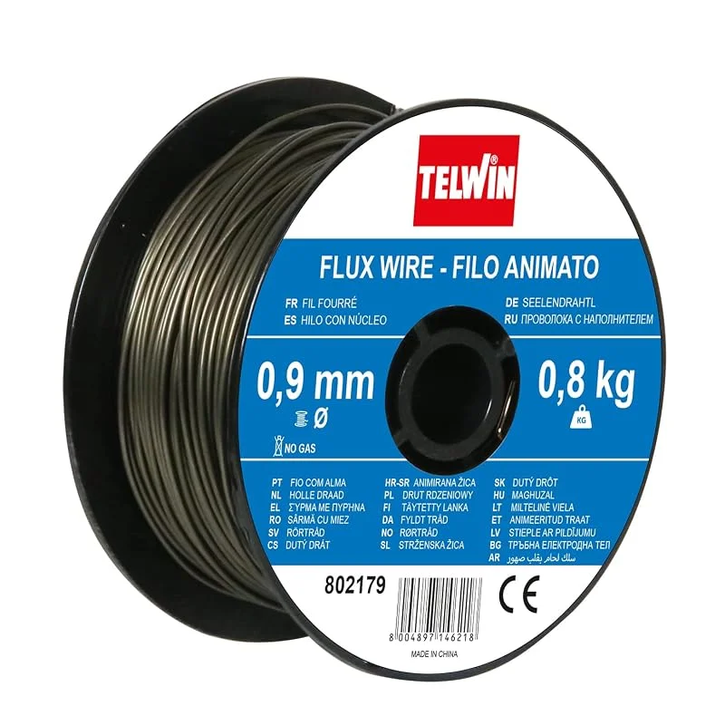 Telwin 802179 Bobina Filo Animato per Saldatura, 0.9 Mm - 0.8 Kg, Grigio — Umidificatore