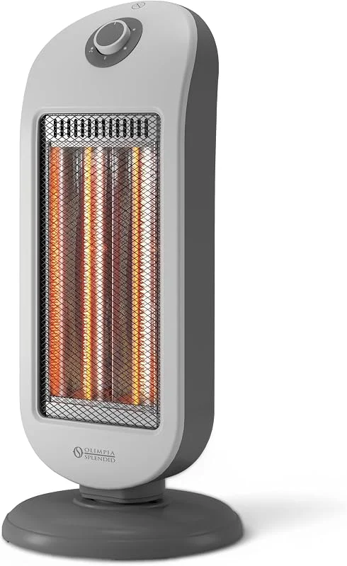 Olimpia Splendid, Carbon Twist, Stufa infrarossi in fibra di carbonio, Potenza fino a 1200W, interruttore antiribaltamento, base oscillante e pratica maniglia — Riscaldamento