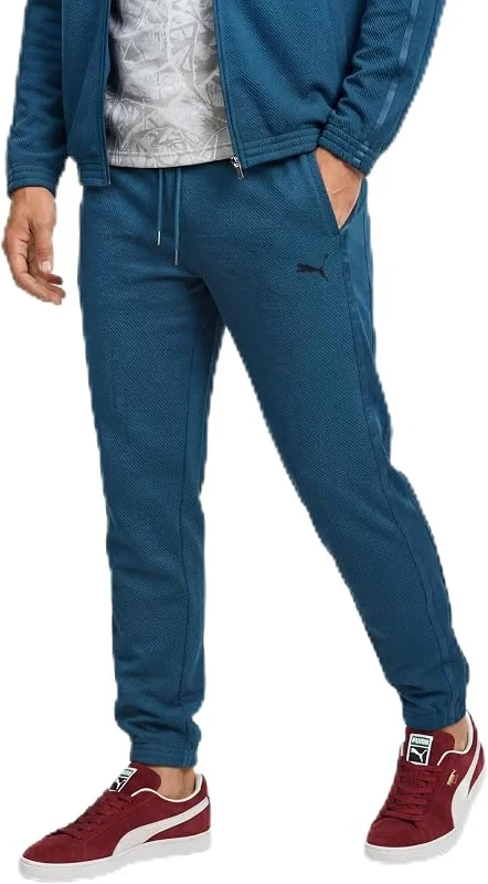 Puma - Puma Class Material Sweatpants, Pantaloni in Maglia Uomo — Abbigliamento riscaldato