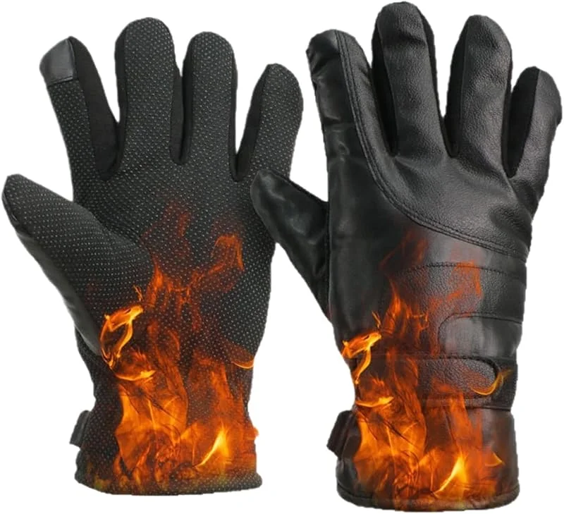 Guanti Riscaldati USB Moffole Regolabili, Impermeabili, Ricaricabili USB — Abbigliamento riscaldato
