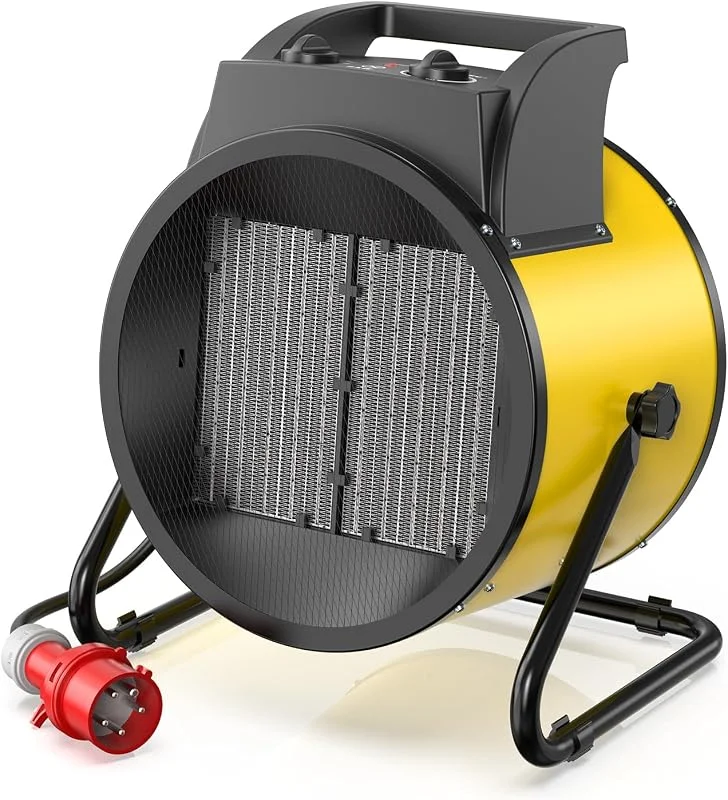 DAHTEC Stufetta Elettrica 9 kW - Ceramico Riscaldamento Rapido in 3 s