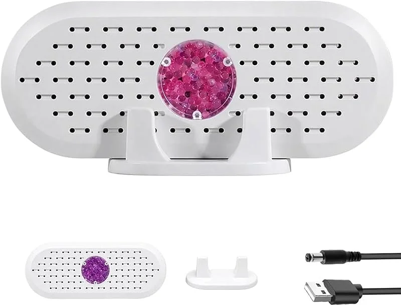 Mini deumidificatore riutilizzabile per la casa, mini deumidificatore portatile e rinnovabile, assorbe l'umidità elettrica, mantiene gli armadi asciutti e freschi
