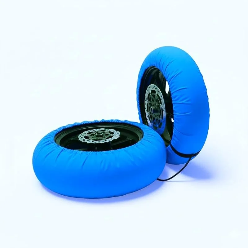 Termocoperte pneumatici pitbike R12 80 gradi — Riscaldamento