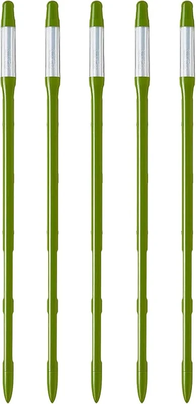SUStee - Indicatore di irrigazione per piante (set da 5, grande, verde), per tutte le piante, funziona in tutti i terreni, design minimalista, facile da usare, senza batterie, 100% realizzato in — Umidificatore