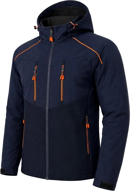 TONY BACKER - Giacca Trekking Uomo Softshell con Interno in Pile 5501 — Abbigliamento riscaldato