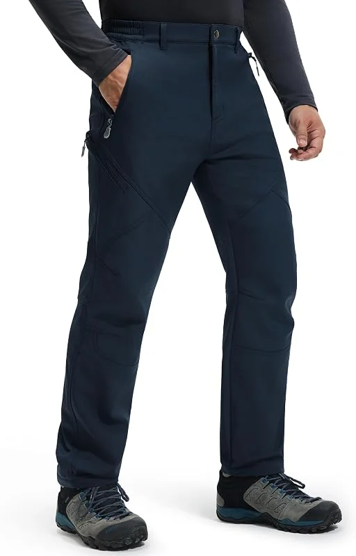 Libin Pantaloni Trekking Sci Uomo Invernali Termici Marina XXL — Abbigliamento riscaldato