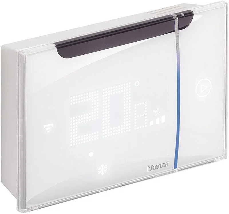 BTicino XW8003W Termostato colore bianco connesso Smarther AC da parete — Riscaldamento