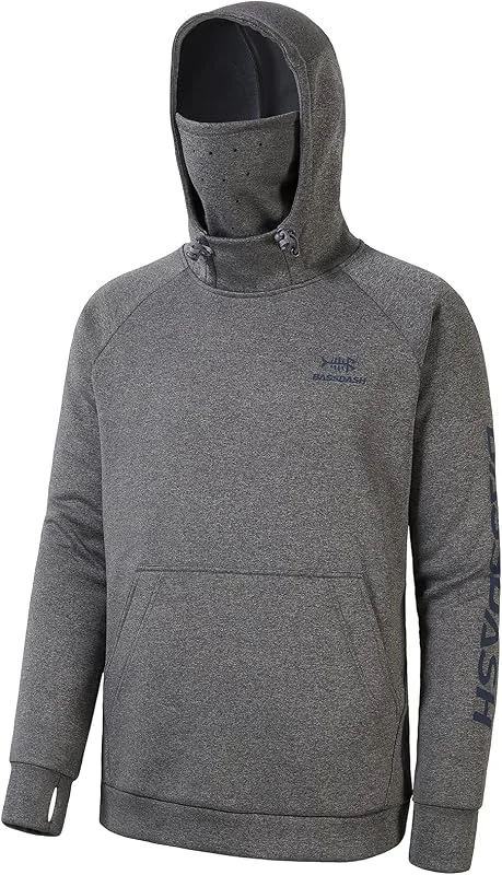 Bassdash Felpa con Cappuccio Hoodie in Pile da Pesca da Uomo con ghetta per Il Collo Felpa da Resistente all'Acqua FS18M — Abbigliamento riscaldato