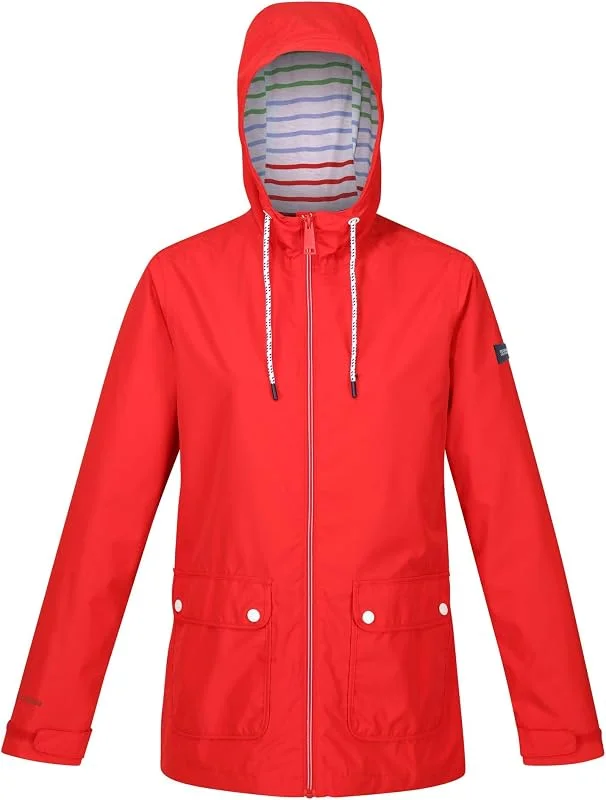 Regatta Women's Bayletta Waterproof Jacket Impermeabile con cappuccio e cerniera completa Bayletta da donna — Abbigliamento riscaldato