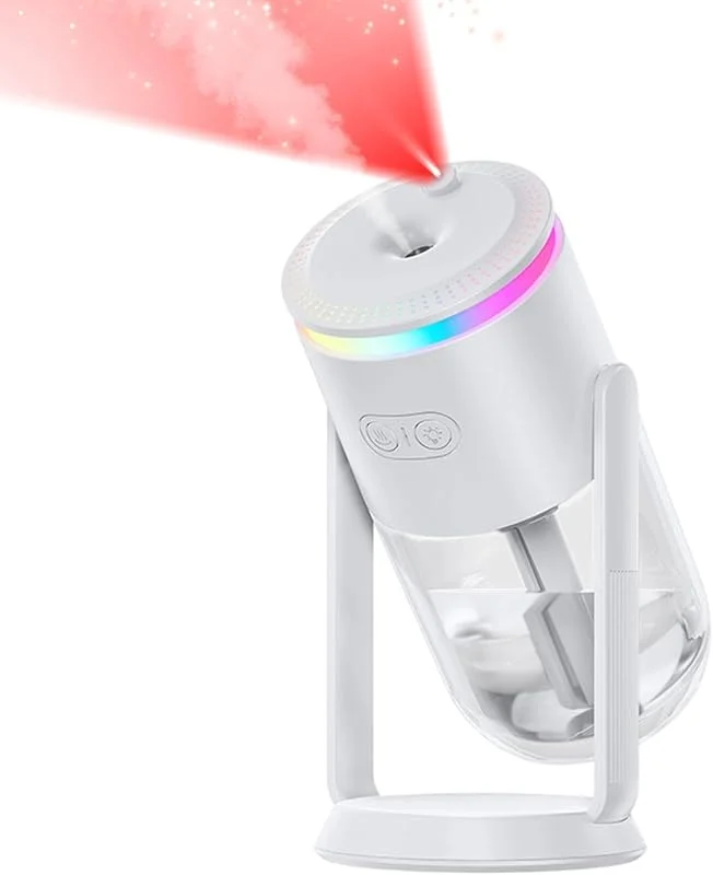 Umidificatore da Tavolo Proiettore LED Cielo Stellato con Luce 7 Colori