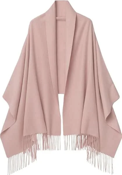 Sciarpa di Cashmere Per Le Donne 80'' * 27'' Regalo Pashmina Scialli e Wraps Spessore Oversize Inverno Morbido e Caldo — Abbigliamento riscaldato